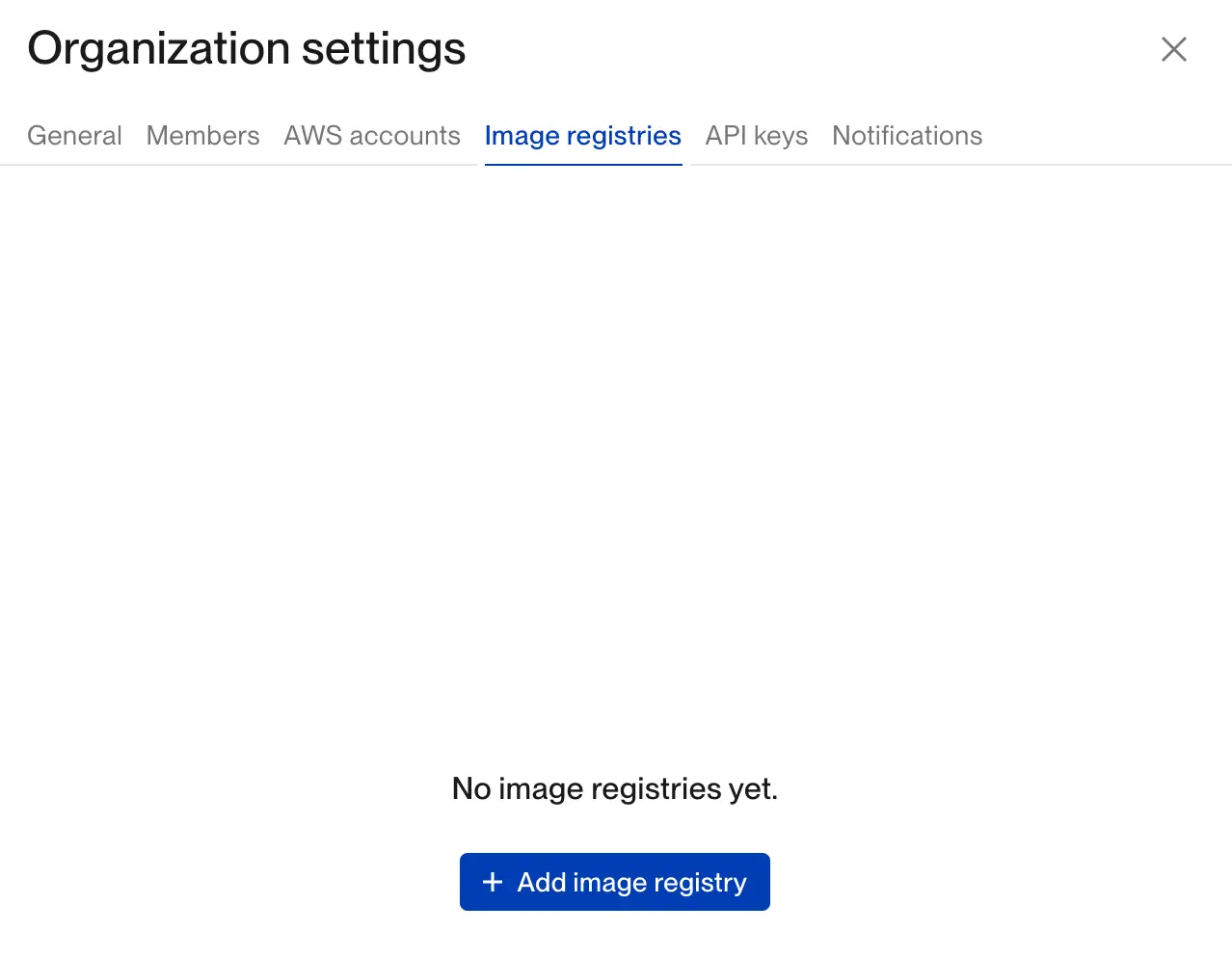 Add an Image Registry to Flightcontrol